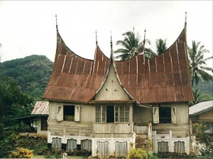 rumah gadang minangkabau