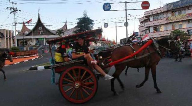 Transportasi tradisional di Kota Padang Yang Sudah Ditinggalkan